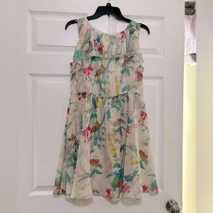 Ted Baker flowey floral spring Sleeveless mini Dress